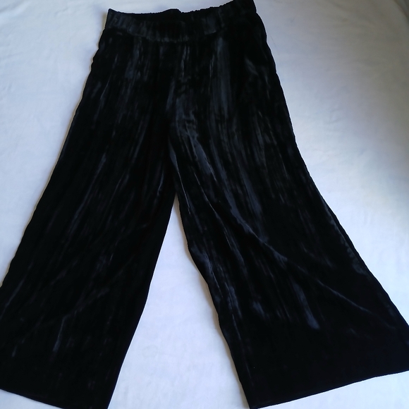 & Other Stories Black Wide Leg Pants - Picture 2 of 15